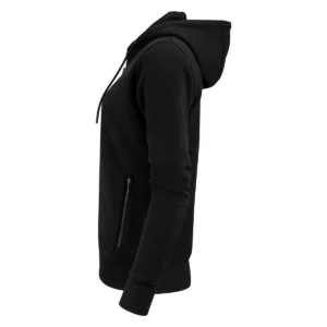 Sudadera mujer JAMES HARVEST WESTWOOD HEIGHTS WOMAN 2122043, Negro, lateral izquierdo