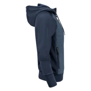 Sudadera de mujer James Harvest Keyport 2122044, Marino, lateral derecho
