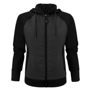 Sudadera de mujer James Harvest Keyport 2122044, Negro, vista frontal
