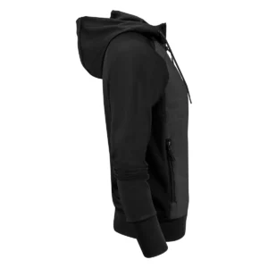 Sudadera de mujer James Harvest Keyport 2122044, Negro, lateral derecho