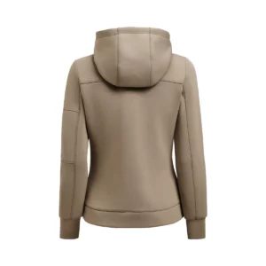 Sudadera de mujer James Harvest Montana Midlayer 2122045, Nogal, vista posterior