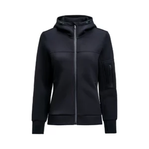 Sudadera de mujer James Harvest Montana Midlayer 2122045, Marino, vista frontal