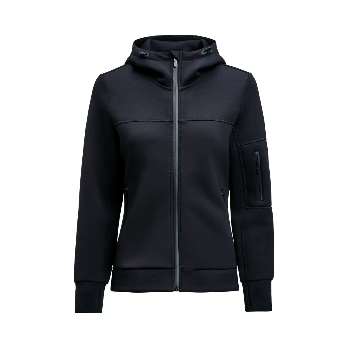 Sudadera mujer JAMES HARVEST MONTANA MIDLAYER 2122045 7 Sudadera de mujer James Harvest Montana Midlayer 2122045, Marino, vista frontal