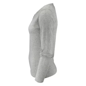 Cárdigan de mujer James Harvest Ashland Cardigan Woman 2122511, Grey melange, lateral izquierdo