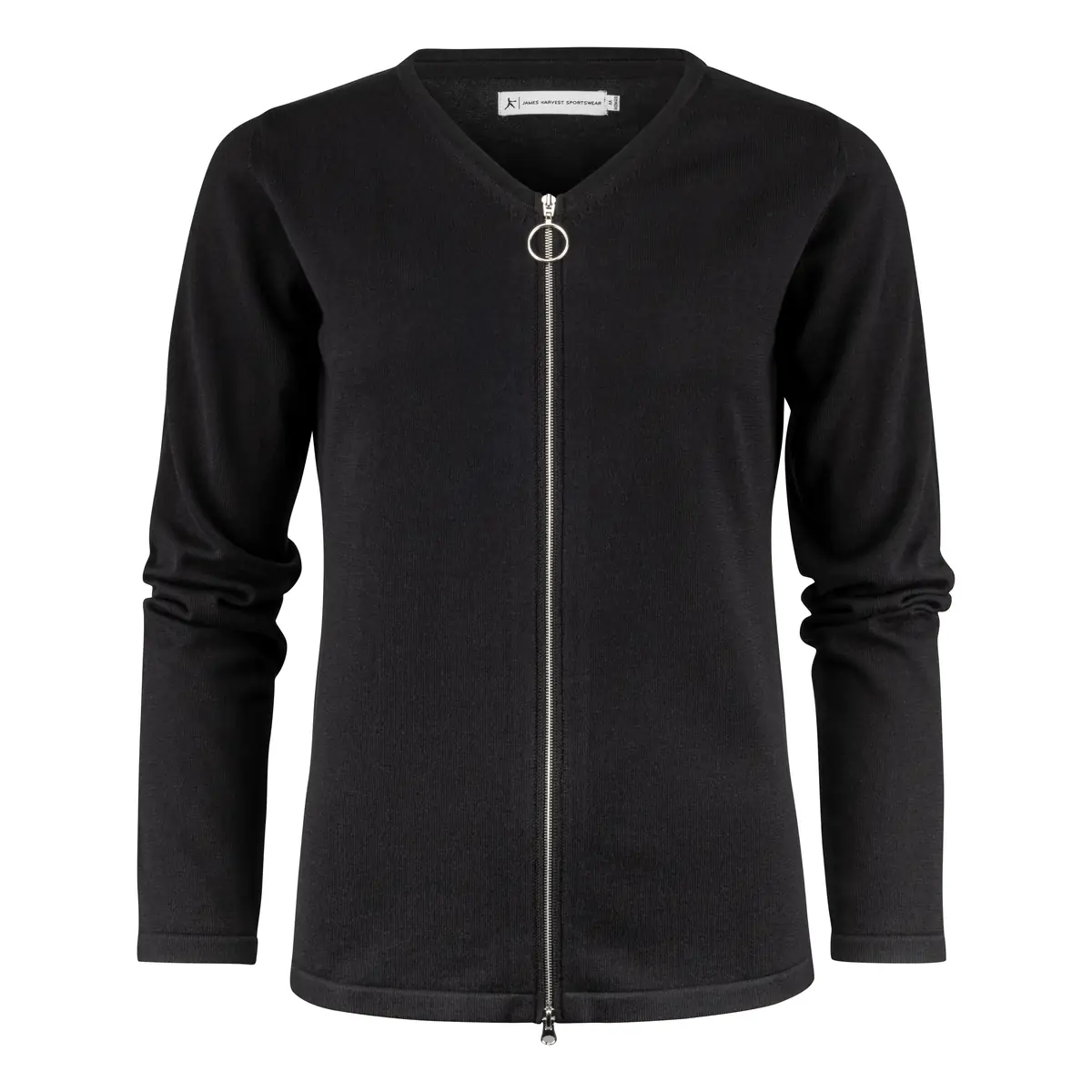 Cárdigan JAMES HARVEST ASHLAND CARDIGAN WOMAN 2122511 11 Cárdigan de mujer James Harvest Ashland Cardigan Woman 2122511, Negro, vista frontal