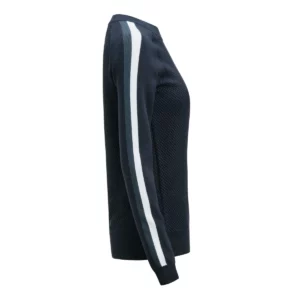 Jersey de mujer James Harvest Scarsdale Sweater 2122513, Marino, lateral derecho