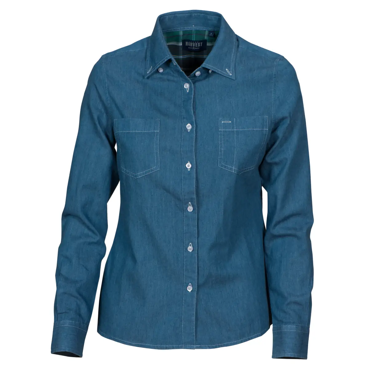Camisa mujer JAMES HARVEST JUPITER LADIES 2123025 2 Camisa mujer JAMES HARVEST JUPITER LADIES 2123025, Azul tejano, vista del producto