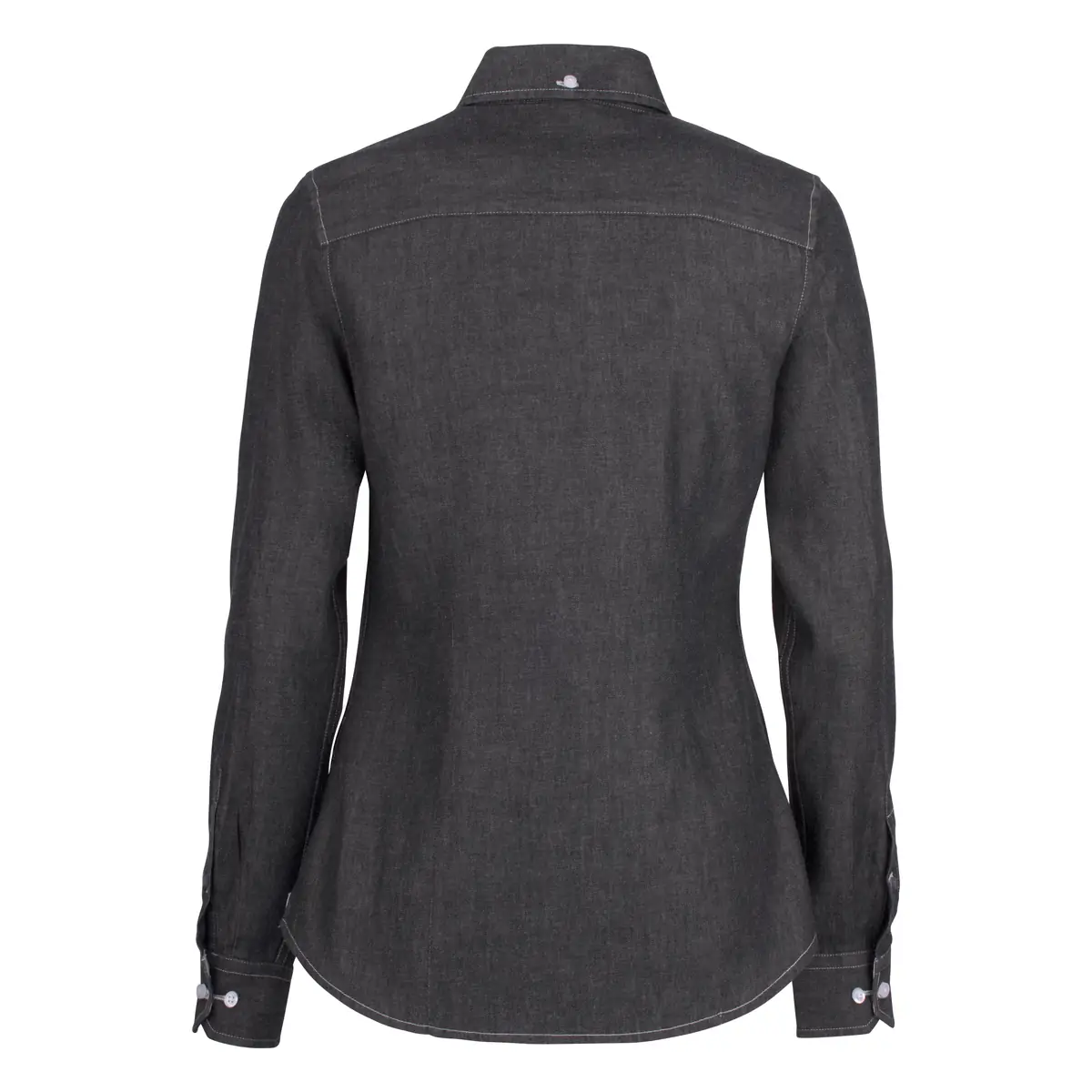Camisa mujer JAMES HARVEST JUPITER LADIES 2123025 6 Camisa mujer JAMES HARVEST JUPITER LADIES 2123025, Black denim, vista posterior