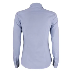 Camisa de mujer James Harvest Burlingham Woman 2123028, Azul claro, vista posterior