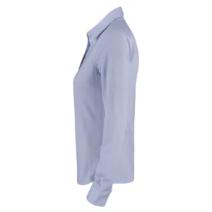 Camisa de mujer James Harvest Burlingham Woman 2123028, Azul claro, lateral derecho