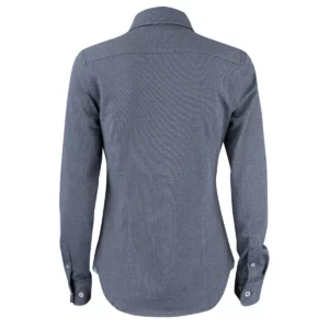 Camisa de mujer James Harvest Burlingham Woman 2123028, Marino, vista posterior