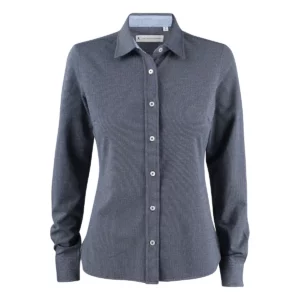 Camisa de mujer James Harvest Burlingham Woman 2123028, Marino, vista frontal