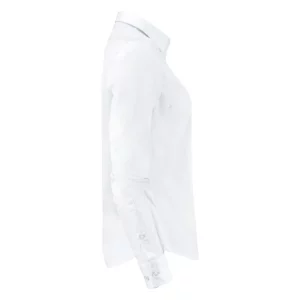 Camisa de mujer James Harvest Acton Woman 2123031, Blanco, lateral derecho