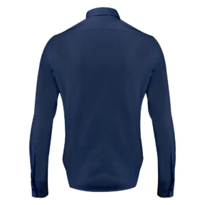 Camisa de mujer James Harvest Acton Woman 2123031, Marino, vista posterior