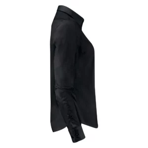 Camisa de mujer James Harvest Acton Woman 2123031, Negro, lateral derecho