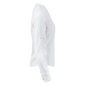 Camisa de mujer James Harvest Townsend Woman 2123032, Blanco, lateral derecho