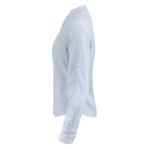 Camisa de mujer James Harvest Townsend Woman 2123032, Azul claro, lateral izquierdo
