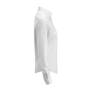 Camisa de mujer James Harvest Allen Oxford Woman 2123033, Blanco, lateral derecho