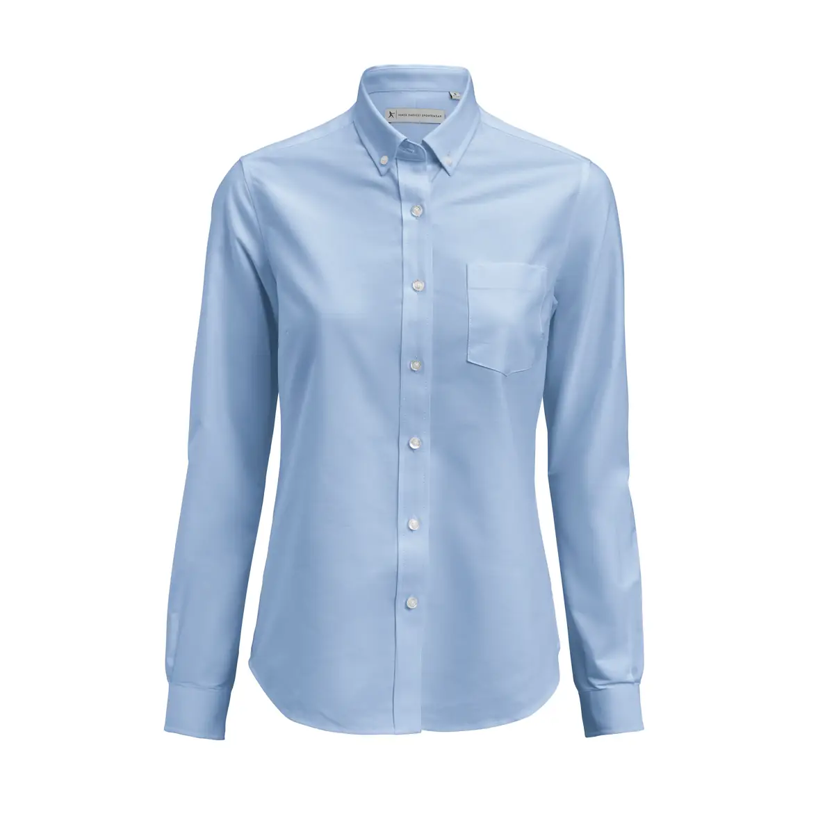Camisa de mujer JAMES HARVEST ALLEN OXFORD WOMAN 2123033 7 Camisa de mujer James Harvest Allen Oxford Woman 2123033, Azul, vista frontal