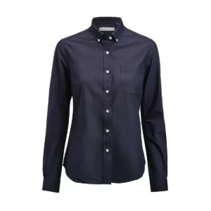 Camisa de mujer James Harvest Allen Oxford Woman 2123033, Marino, vista frontal