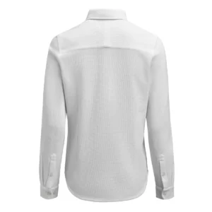 Camisa de mujer James Harvest Hicksville Shirt Woman 2123034, Blanco, vista posterior