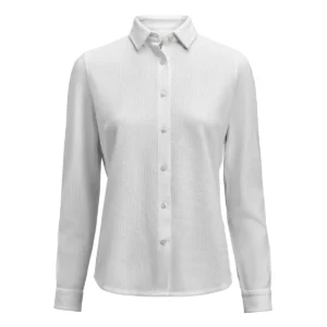 Camisa de mujer James Harvest Hicksville Shirt Woman 2123034, Blanco, vista frontal