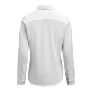 Camisa de mujer James Harvest Upton Shirt 2123035, Blanco, vista posterior