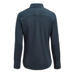 Camisa de mujer James Harvest Upton Shirt 2123035, Marino, vista posterior