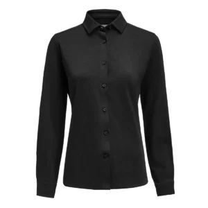 Camisa de mujer James Harvest Upton Shirt 2123035, Negro, vista frontal
