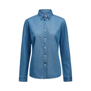 Camisa de mujer James Harvest Sayville Shirt W 2123036, Tejano, vista frontal