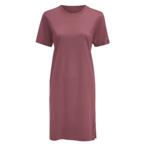Vestido JAMES HARVEST AMERICAN T-SHIRT DRESS WOMEN 2124011, Dusty red, vista frontal