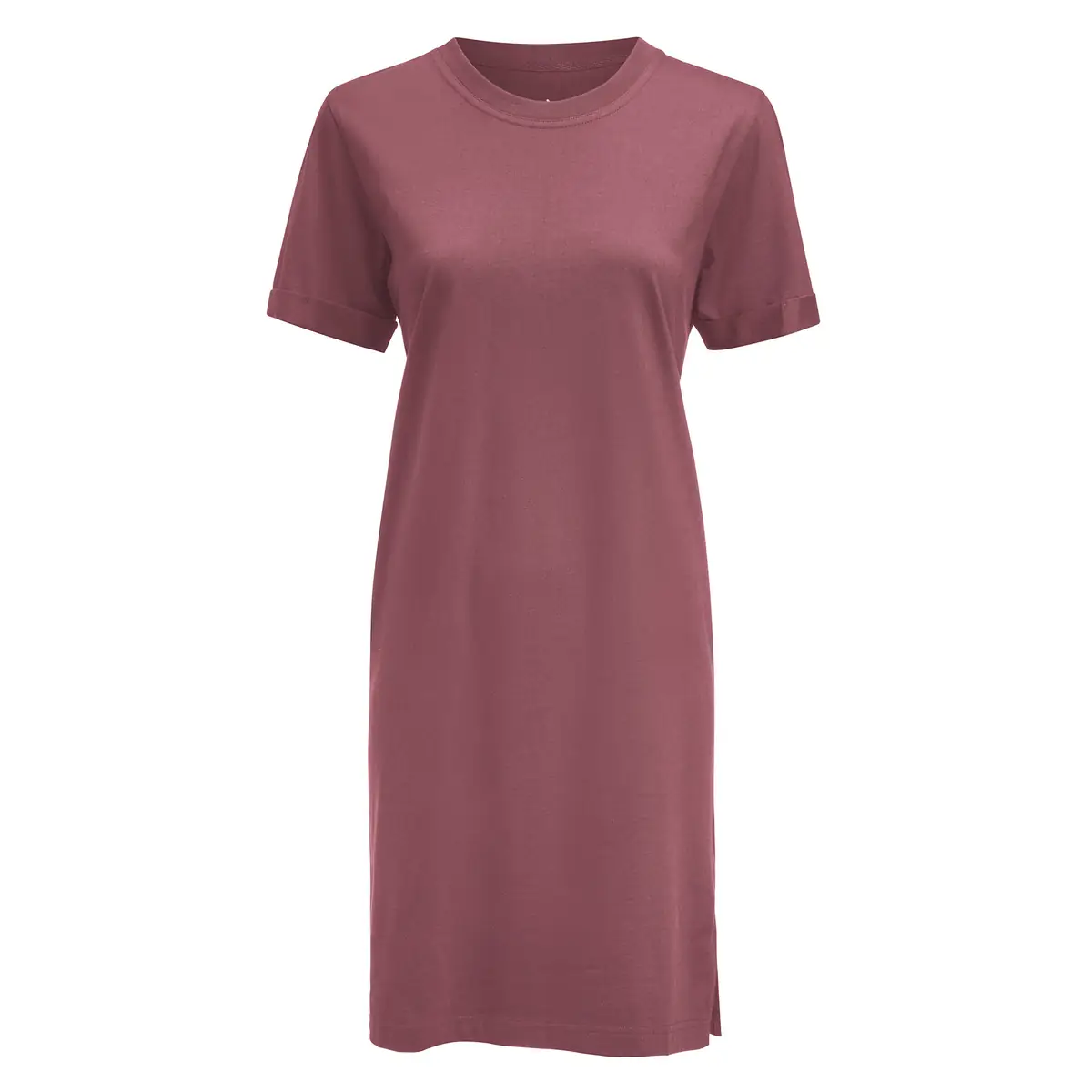 Vestido JAMES HARVEST AMERICAN T-SHIRT DRESS WOMEN 2124011 11 Vestido JAMES HARVEST AMERICAN T-SHIRT DRESS WOMEN 2124011, Dusty red, vista frontal