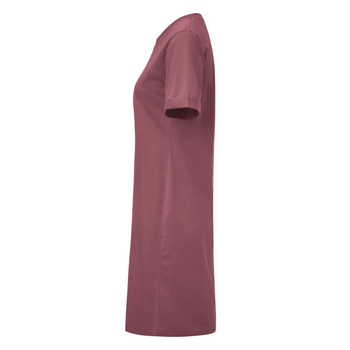 Vestido JAMES HARVEST AMERICAN T-SHIRT DRESS WOMEN 2124011 14 Vestido JAMES HARVEST AMERICAN T-SHIRT DRESS WOMEN 2124011, Dusty red, lateral izquierdo