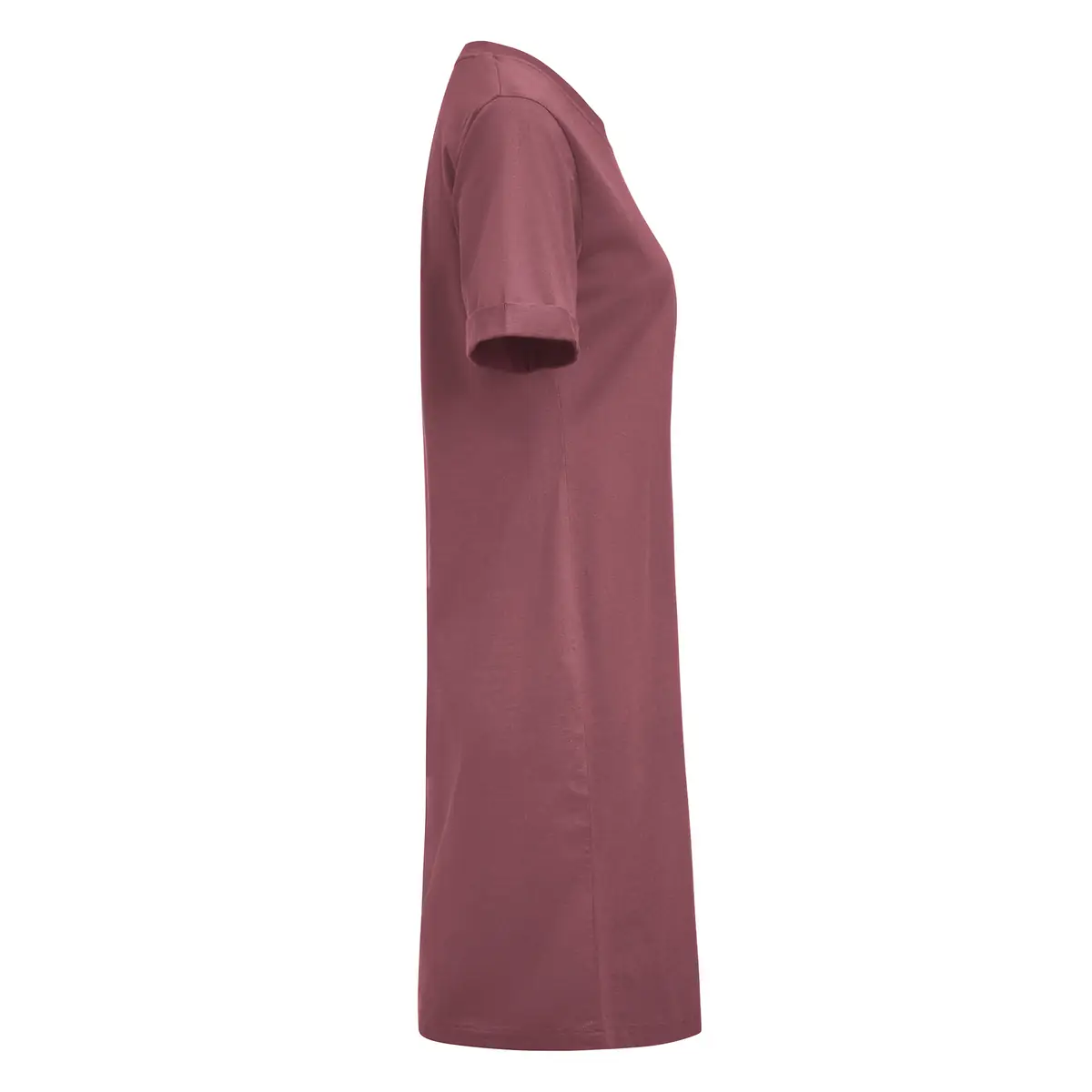 Vestido JAMES HARVEST AMERICAN T-SHIRT DRESS WOMEN 2124011 13 Vestido JAMES HARVEST AMERICAN T-SHIRT DRESS WOMEN 2124011, Dusty red, lateral derecho