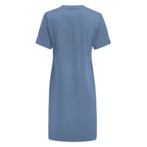 Vestido JAMES HARVEST AMERICAN T-SHIRT DRESS WOMEN 2124011, Summer blue, vista posterior