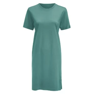 Vestido JAMES HARVEST AMERICAN T-SHIRT DRESS WOMEN 2124011, Aloe green, vista frontal