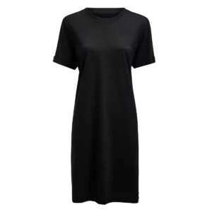 Vestido JAMES HARVEST AMERICAN T-SHIRT DRESS WOMEN 2124011, Negro, vista frontal