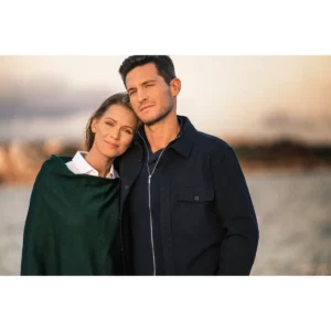 Sobrecamisa unisex James Harvest Highwoods 2111040, con modelos en exterior