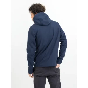 Chaqueta hombre JAMES HARVEST LODGETOWN 2131042, Marino, con modelo, vista posterior