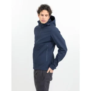 Chaqueta hombre JAMES HARVEST LODGETOWN 2131042, Marino, con modelo, vista frontal