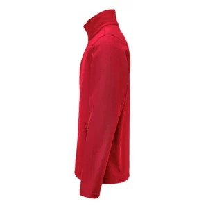 Chaqueta softshell de hombre James Harvest Valley 2131043, Rojo, lateral izquierdo