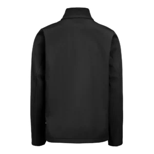 Chaqueta softshell de hombre James Harvest Valley 2131043, Negro, vista posterior
