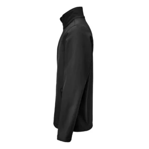 Chaqueta softshell de hombre James Harvest Valley 2131043, Negro, lateral izquierdo
