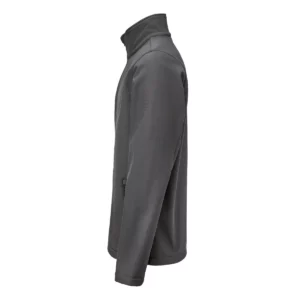 Chaqueta softshell de hombre James Harvest Valley 2131043, Gris acero, lateral izquierdo