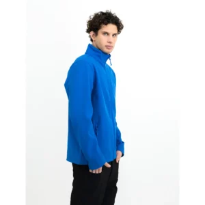 Chaqueta softshell de hombre James Harvest Valley 2131043, con modelo, lateral derecho
