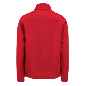 Chaqueta softshell de hombre James Harvest Mammoth 2131045, Rojo, vista posterior