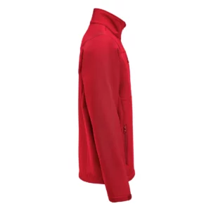 Chaqueta softshell de hombre James Harvest Mammoth 2131045, Rojo, lateral derecho