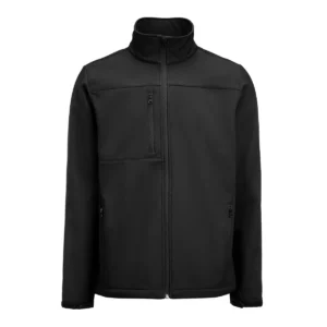 Chaqueta softshell de hombre James Harvest Mammoth 2131045, Negro, vista frontal
