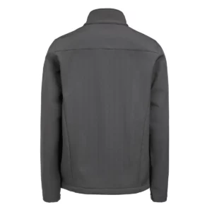 Chaqueta softshell de hombre James Harvest Mammoth 2131045, Gris acero, vista posterior