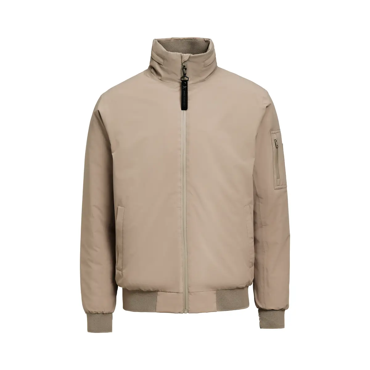 Chaqueta hombre JAMES HARVEST MONTANA BOMBERJACKET 2131050 4 Chaqueta hombre JAMES HARVEST MONTANA BOMBERJACKET 2131050, Nogal, vista frontal sin capucha